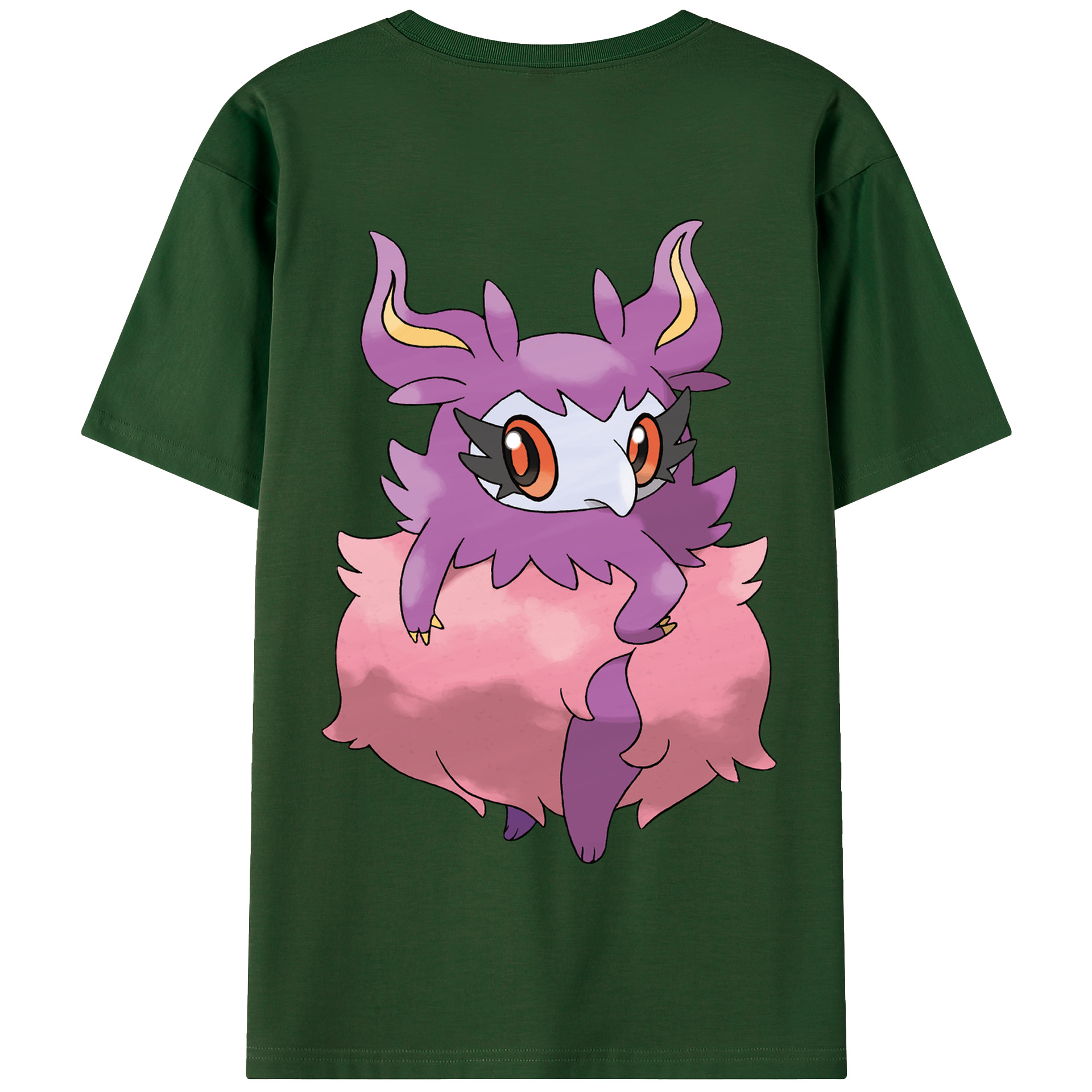 （画像用） ポケットモンスター Pokémon 綿100％半袖Tシャツ（背面プリント）